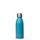 Bouteille inox simple paroi - Turquoise - 500 ml - Qwetch
