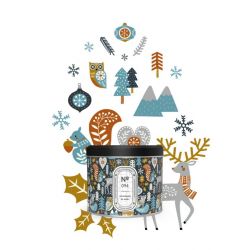Bougie - N°94 - Souvenirs de Noël 500ml - Hello Candle