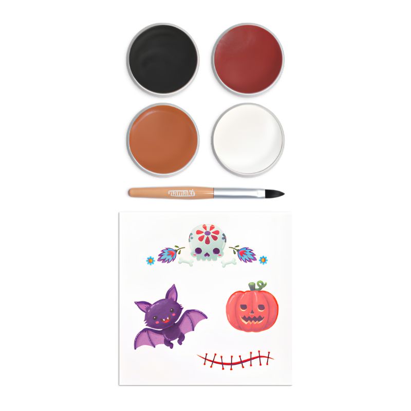 Kit maquillage enfant bio 4 couleurs Halloween