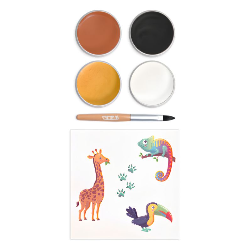 Kit maquillage enfant bio 4 couleurs Tigre