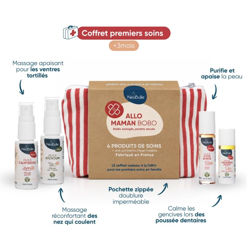 Coffret soins essentiels des petits - Allô Maman Bobo