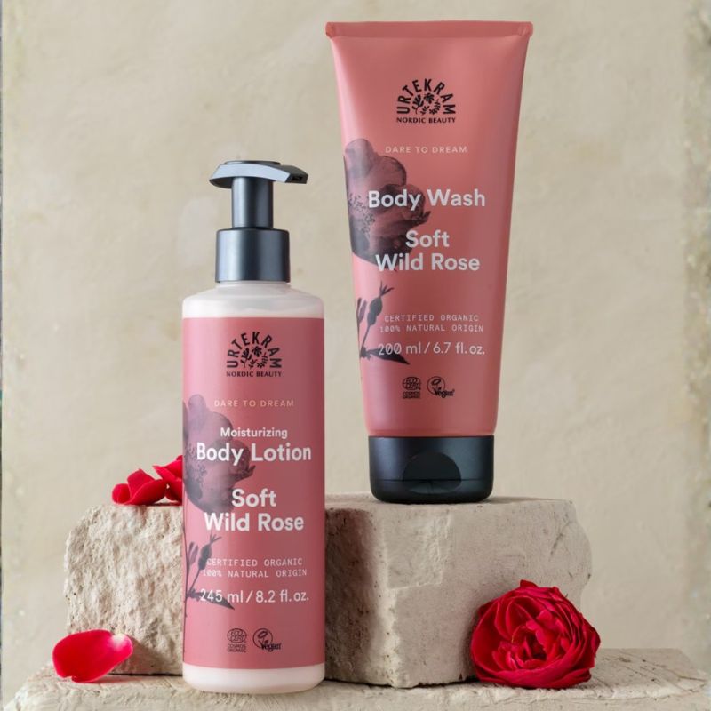 Coffret cadeau Wild Rose - Gel douche et lotion