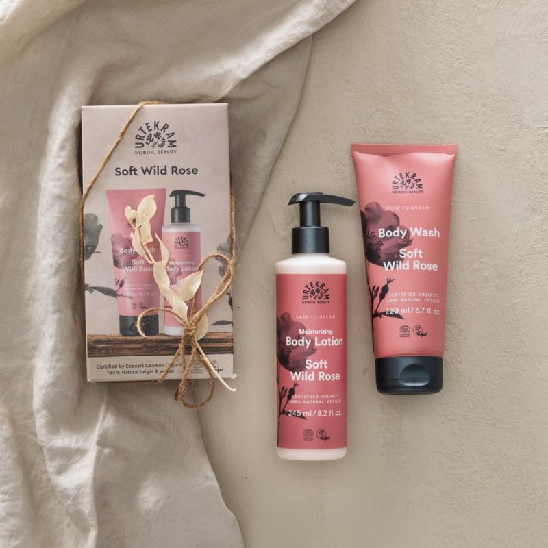 Coffret cadeau Wild Rose - Gel douche et lotion