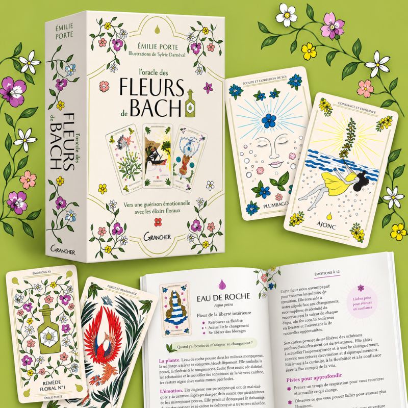 L'Oracle des Fleurs de Bach - Emilie Porte